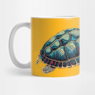 turtle pop art Mug